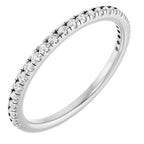 Accented Engagement Ring or Band