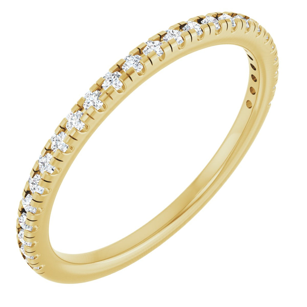 Accented Engagement Ring or Band