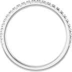Accented Engagement Ring or Band