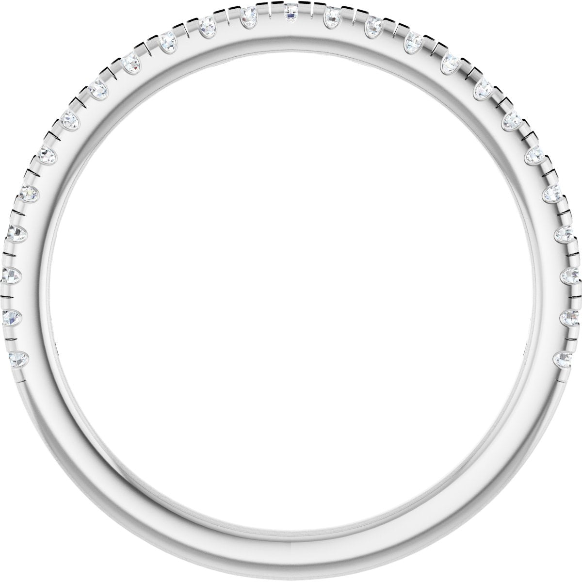 Accented Engagement Ring or Band