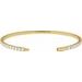 Fully Accented Flexible Bangle Bracelet