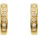 Accented Hoop Earrings