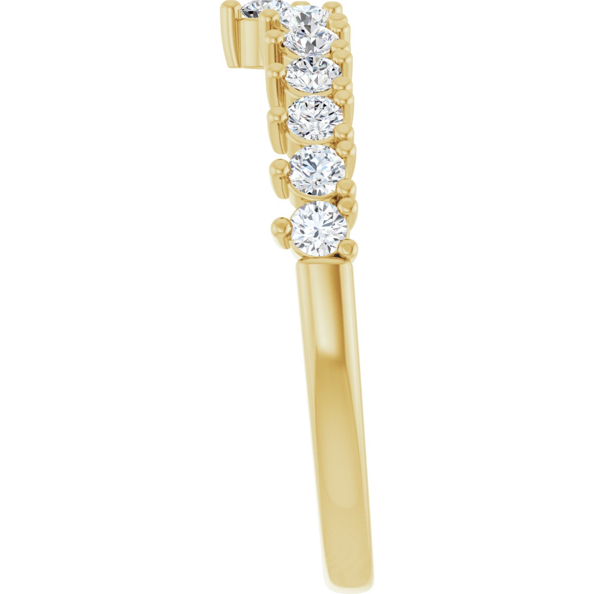 Accented Double-Row Engagement Ring or Band