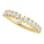 Accented Double-Row Engagement Ring or Band