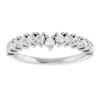 Accented Double-Row Engagement Ring or Band