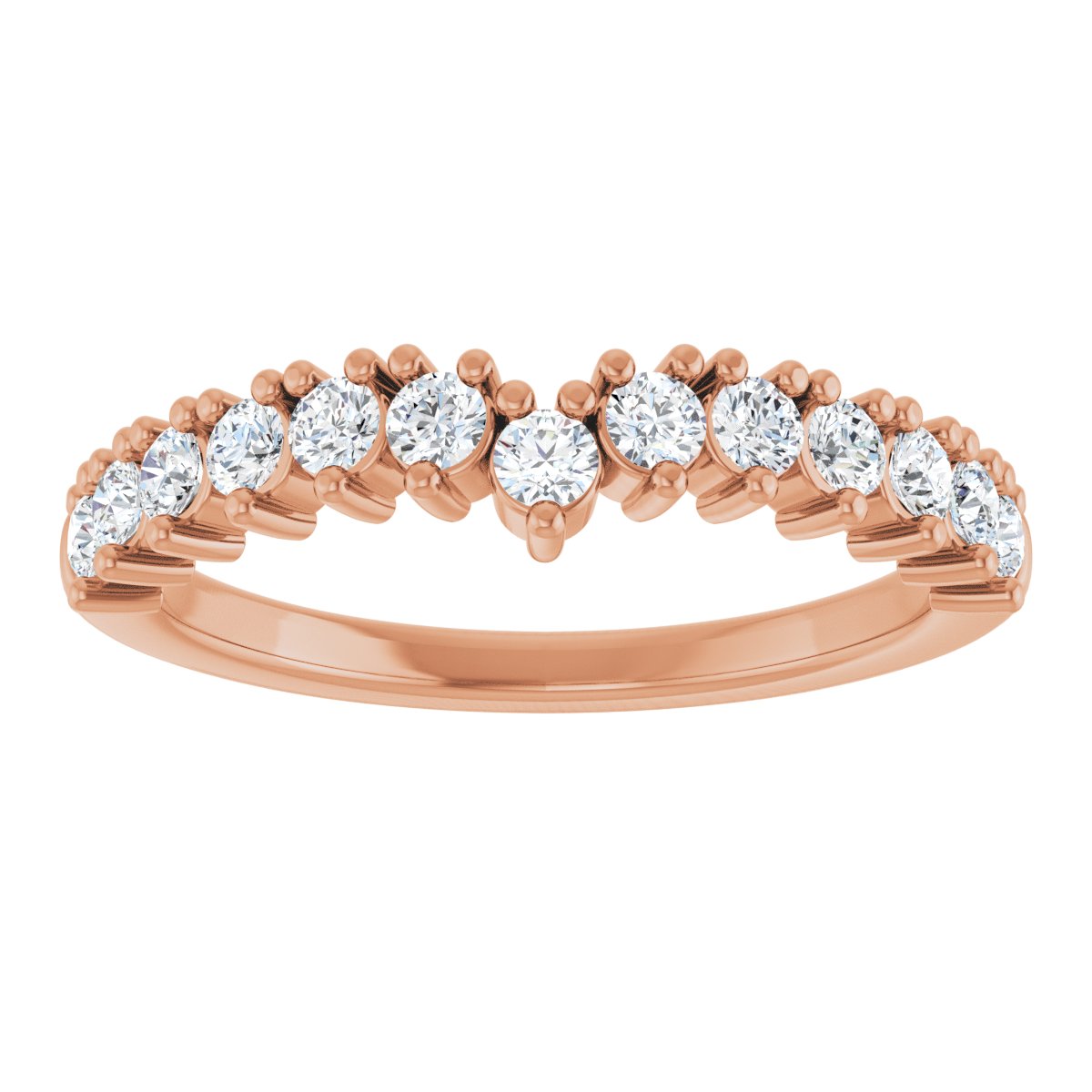 Accented Double-Row Engagement Ring or Band