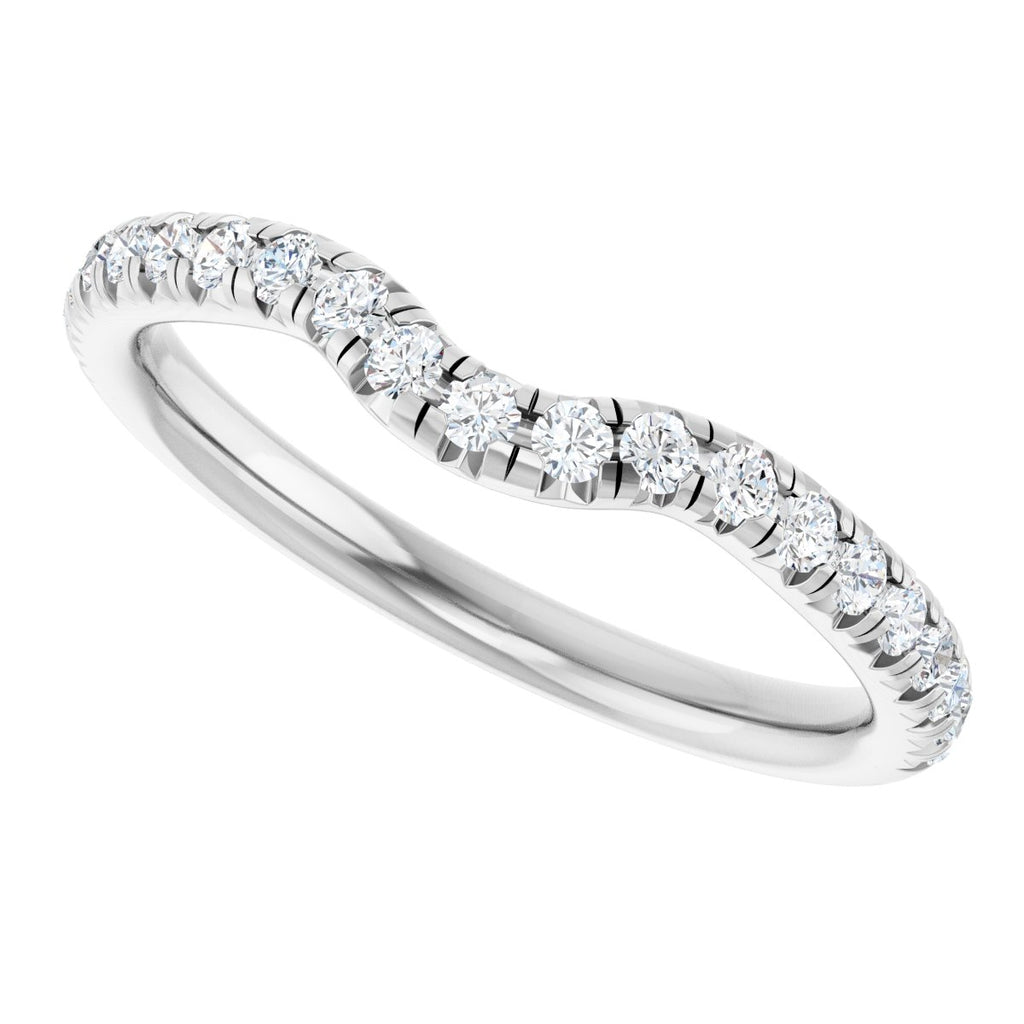 Hidden Halo-Style Engagement Ring or Band