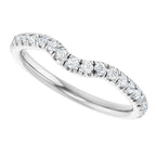 Hidden Halo-Style Engagement Ring or Band