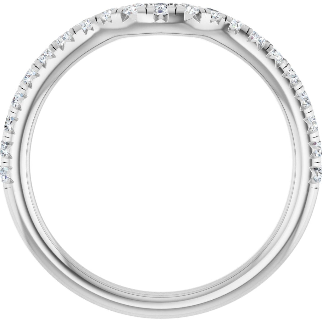 Hidden Halo-Style Engagement Ring or Band