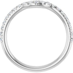 Hidden Halo-Style Engagement Ring or Band