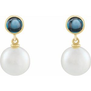 Accented Pearl Earrings