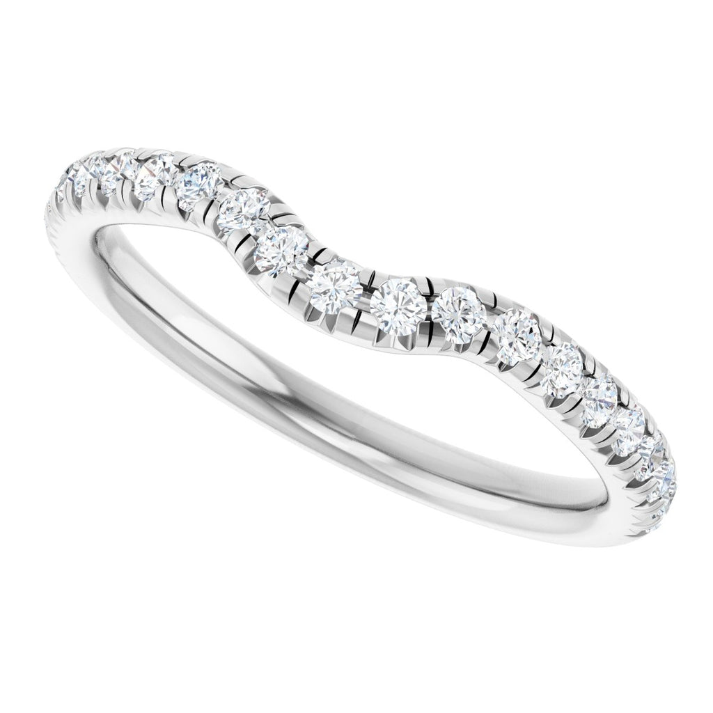 Hidden Halo-Style Engagement Ring or Band