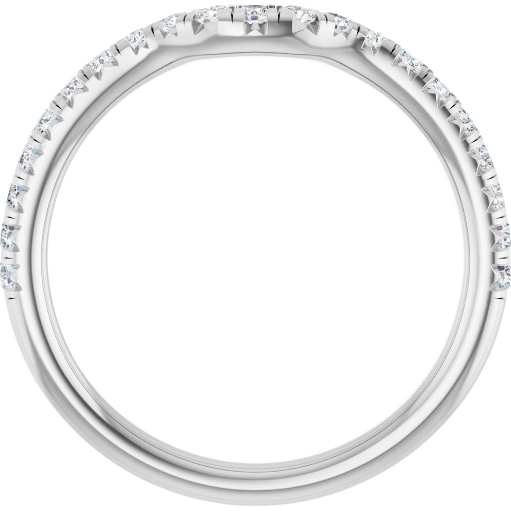 Hidden Halo-Style Engagement Ring or Band
