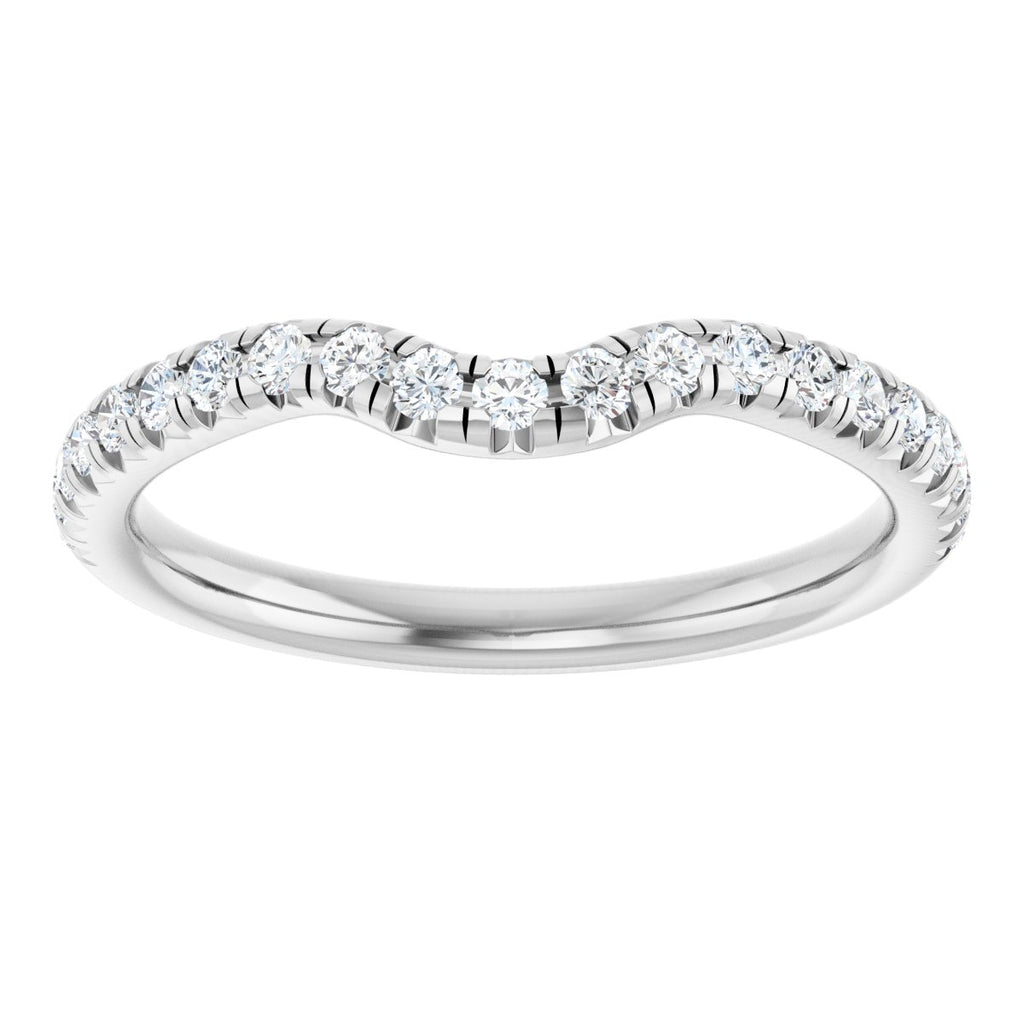 Hidden Halo-Style Engagement Ring or Band