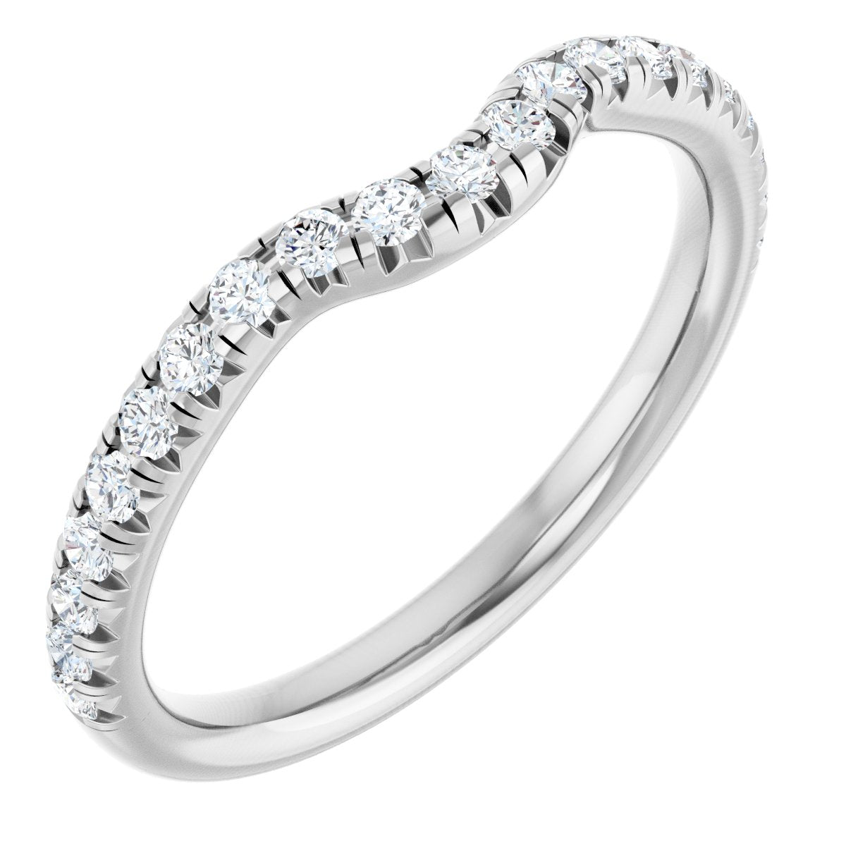 Hidden Halo-Style Engagement Ring or Band