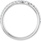 Hidden Halo-Style Engagement Ring or Band
