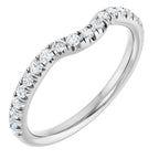 Hidden Halo-Style Engagement Ring or Band