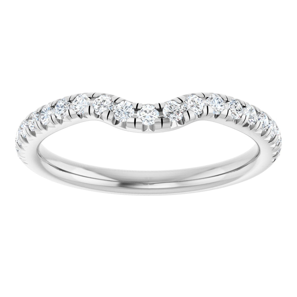 Hidden Halo-Style Engagement Ring or Band
