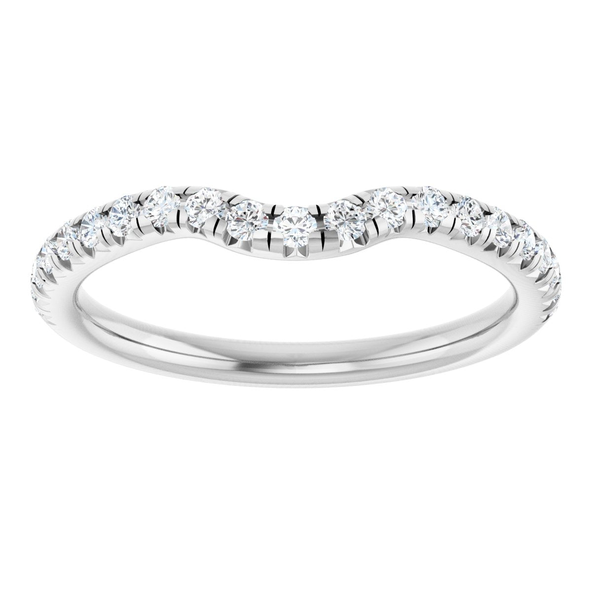 Hidden Halo-Style Engagement Ring or Band