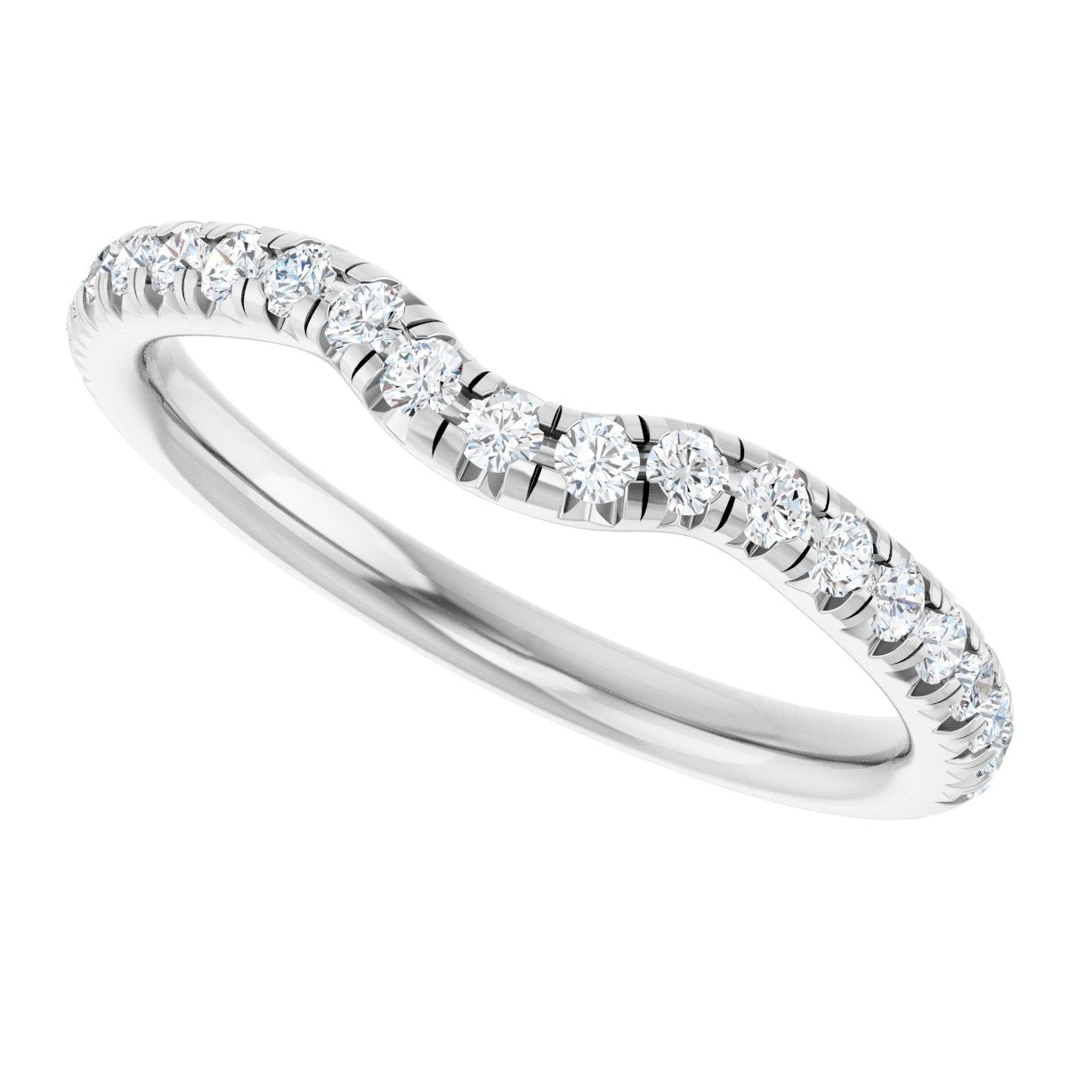 Hidden Halo-Style Engagement Ring or Band