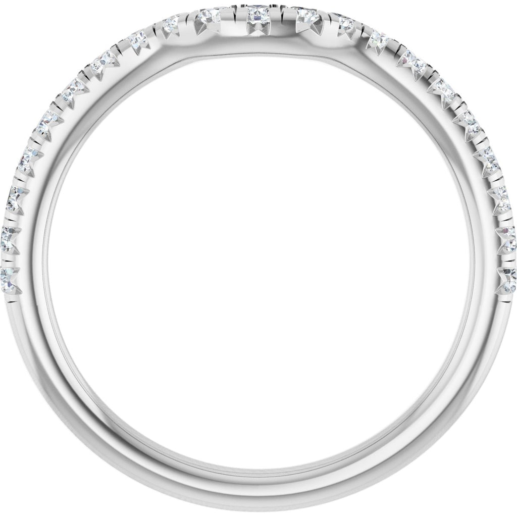 Hidden Halo-Style Engagement Ring or Band
