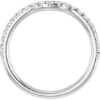 Hidden Halo-Style Engagement Ring or Band