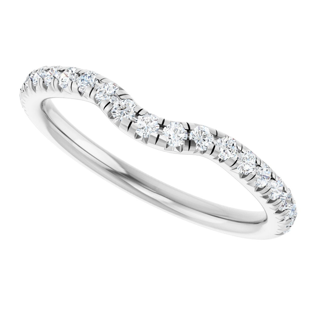 Hidden Halo-Style Engagement Ring or Band