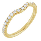 Hidden Halo-Style Engagement Ring or Band