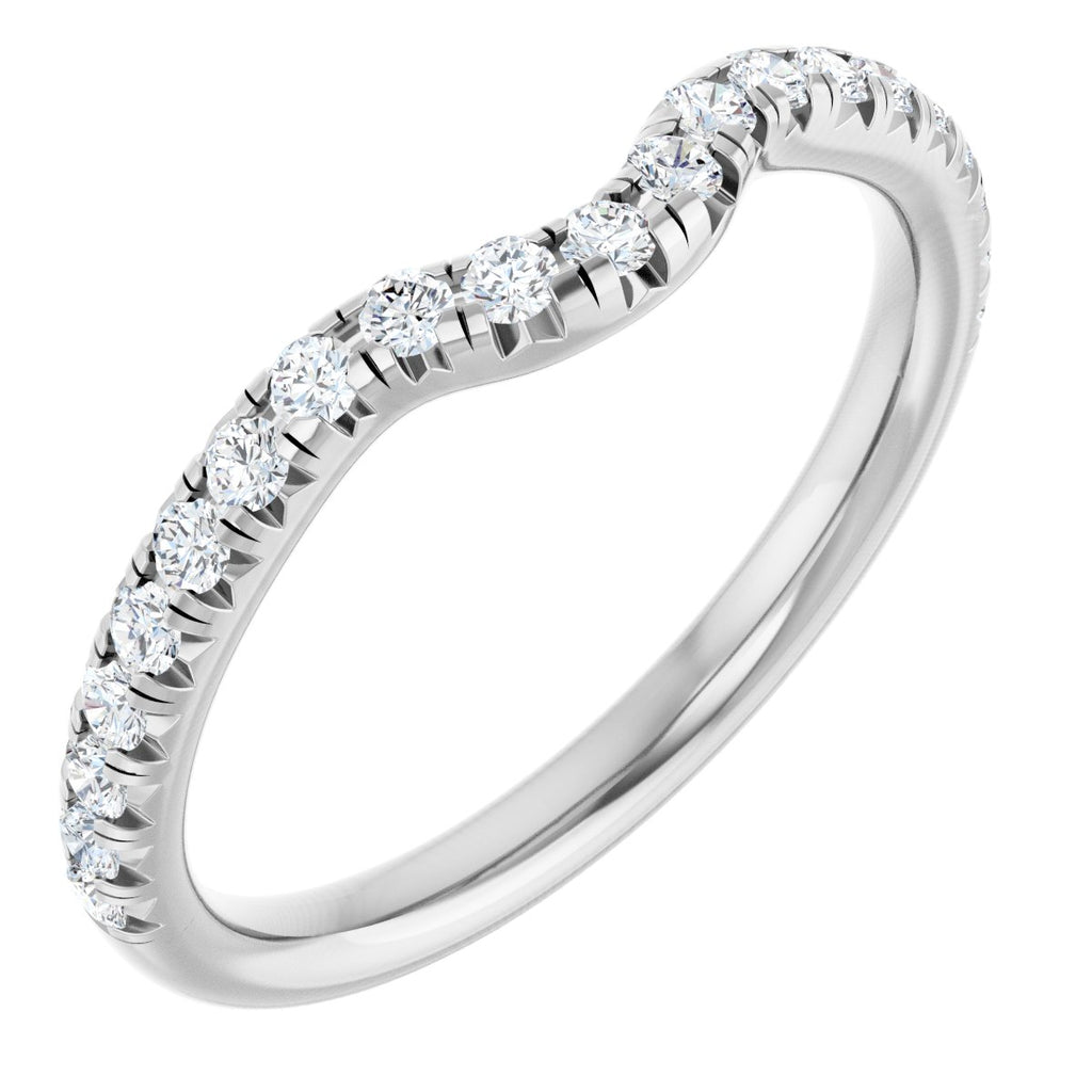 Hidden Halo-Style Engagement Ring or Band