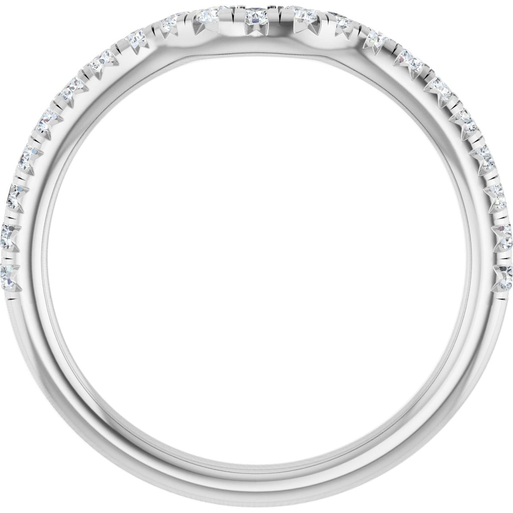 Hidden Halo-Style Engagement Ring or Band
