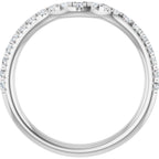Hidden Halo-Style Engagement Ring or Band