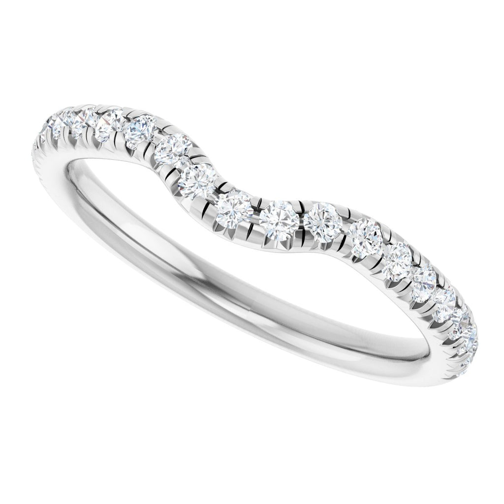 Hidden Halo-Style Engagement Ring or Band