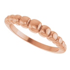 Geometric Domed Ring