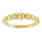 Geometric Domed Ring