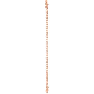 Beaded Cross Bracelet