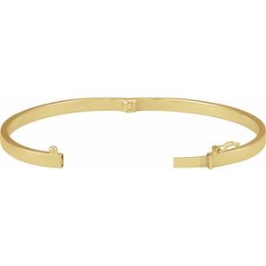 Hinged Bangle Bracelet
