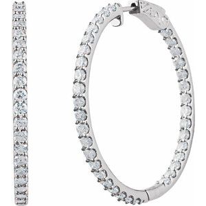 Inside-Outside Hoop Earrings