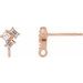Cluster Earring Top