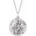 Reversible U.S. Army/St. Christopher Medal Necklace or Pendant