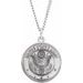 Reversible U.S. Army/St. Christopher Medal Necklace or Pendant