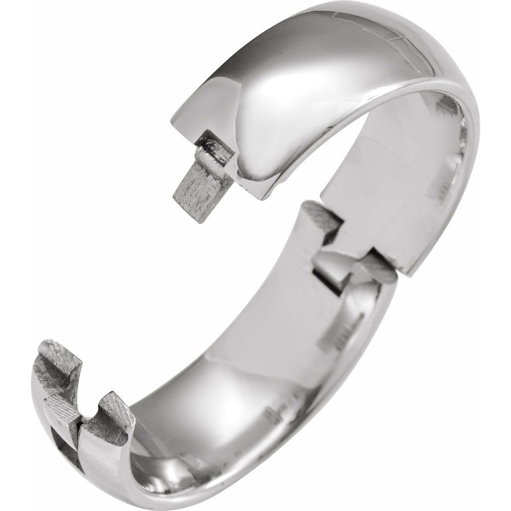 CLIQ® Hinged Adjustable Half Round Comfort-Fit Band