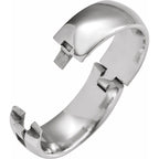 CLIQ® Hinged Adjustable Half Round Comfort-Fit Band
