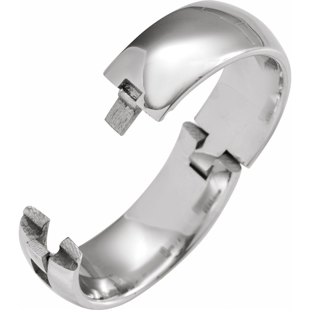 CLIQ® Hinged Adjustable Half Round Comfort-Fit Band