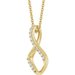 Accented Freeform Pendant