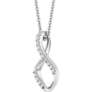 Accented Freeform Pendant