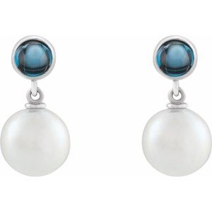 Accented Pearl Earrings