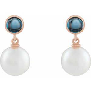 Accented Pearl Earrings