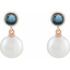 Accented Pearl Earrings