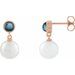 Accented Pearl Earrings