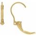Lever Back Earring Top